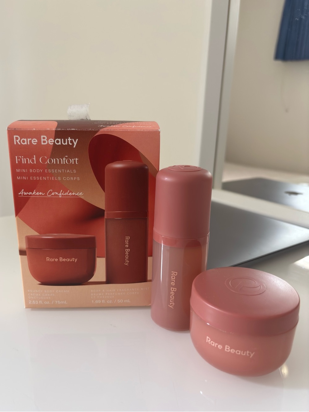 Rare Beauty Find Comfort โ Awaken Confidence Mini Body Essentials